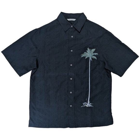 Paradise Cove Other - Paradise Collection Modal blend button down tropical short sleeve shirt